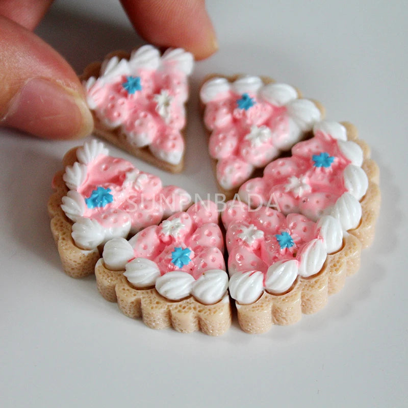 Cute Simulation 1/6 Miniature Dollhouse Cake Pizza Mini Bread Food For BJD Doll Kitchen Toy Accessories