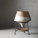 European Ceramic Flower Pot Decoration Metal Stand Abstract Irregular Vase Succulent Plant Flower Pot Modern Home Decoration New