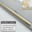 500mm 800mm 1000mm Closet Kitchen Cabinet Pull Long Handles for Wardrobe and Cupboard Drawer Knobs Furniture Handles Pulls