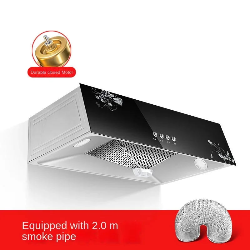 Suction Range Hood Household Kitchen Range Hood Chinese Small Automatic Cleaning Range Hood