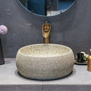 Modern Countertop Basin Vintage Bathroom Sinks Simple Ceramic Oval Washbasins Luxury Square Bathroom Washbasins Kitchen Sink GL