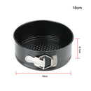 Kitchen Accessories Carbon Steel Cakes Molds Round Cake Pan Bakeware Non-Stick Metal Bake Mould Removable Bottom