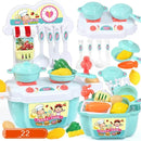 22Pcs Plastic Mini Kids Cooking Toys Set with Play Pots and Pans Cookware Utensils Kids Kitchen Pretend Play Toys for Kids