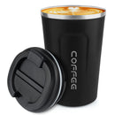 380/510ml Thermo Coffee Cup Mug  Keep Warm Hot Cold For Juice Tea Water Ice Beverage School Insulated Stainless Steel Leakproof