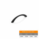 Curved Handles Wardrobe Cabinet Pull Handles Drawer Knobs Zinc Alloy Cupboard Door Handle Furniture Fitting Home Hardware