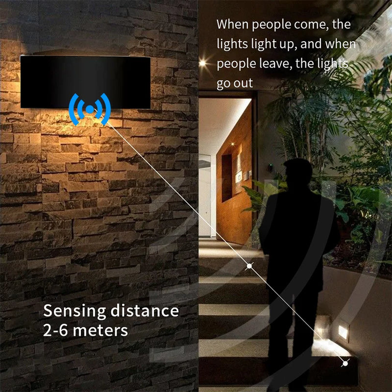 Up and Down LED Wall Lamp Waterproof IP66 Interior Wall Light For Bedroom Living Room Corridor Indoor Outdoor Lighting