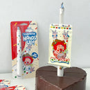Hot Happy Birthday Fan Shaped Automatic Opening of Candles Magic Candle Cake Cupcake Topper Party Decoration Supplies DIY Gifts