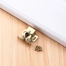 4pcs Push Open Catch Door Latch Kitchen Cabinet Touch Release Drawer Cupboard Lock Latches Bolts Self Locking Door Suction Home