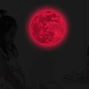 Luminous Fluorescent Glow in The Dark Moon Wall Stickers for Kids Rooms Decoration Livingroom Baby Bedroom Ceiling Home Decor