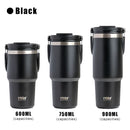 Stainless Steel Thermos Bottle Tyeso Coffee Cup Portable Insulation Cold And Hot Travel Fitness Mug Leakproof Vacuum Flask