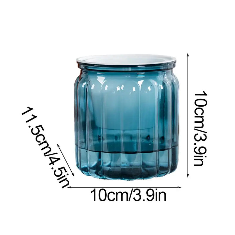 NEW High-end Hydroponic Plants Pot Self Watering Flowerpot Indoor Mini Succulent Planter Tabletop Vase Self-watering Plastic Pot