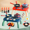 Realistic Pretend Play Cooking Toy For Kids Chef Playset With Mini Cookware Dollhouse Kitchen Accessories For Toddles Girls Boys