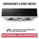 180W Range hood for kitchen Large Suction Small Oil Hat Machine Top Suction Automatic thermal cleaning Range Hood 715mm