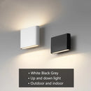 6W 12W 20W LED Outdoor Waterproof Wall Lamp Indoor Bedroom Living Room Balcony Wall Light Home Lighting Aluminum Wall Sconce