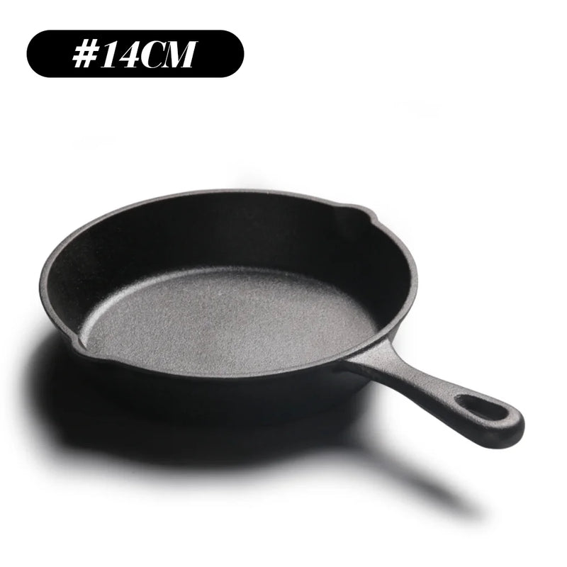 Cast Iron Pan Skillet Frying Pan Cast Iron Pot Best Heavy Duty Professional Seasoned Pan Cookware For Frying Saute Cooking