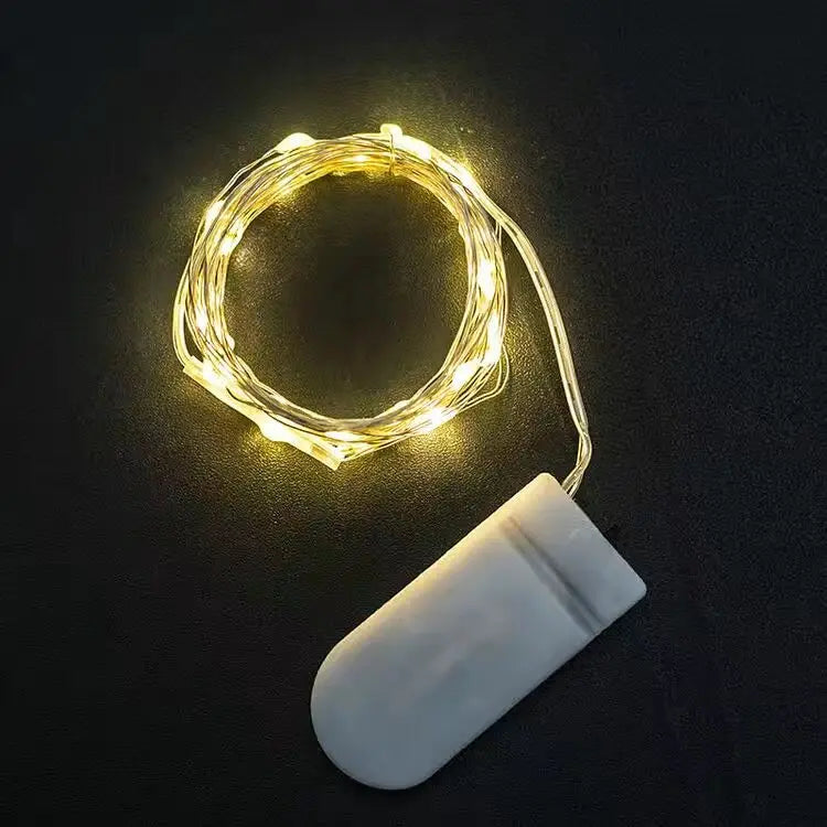 (NO battery) 1M 2M 3M Battery Mini LED Copper Wire String Fairy Lights for Wedding Party Christmas Decor