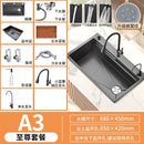Honeycomb Embossed 304 Stainless Steel Sink, Kitchen Sink 304 Large Single Sink, Thickened Vegetable Basin, Dishwasher