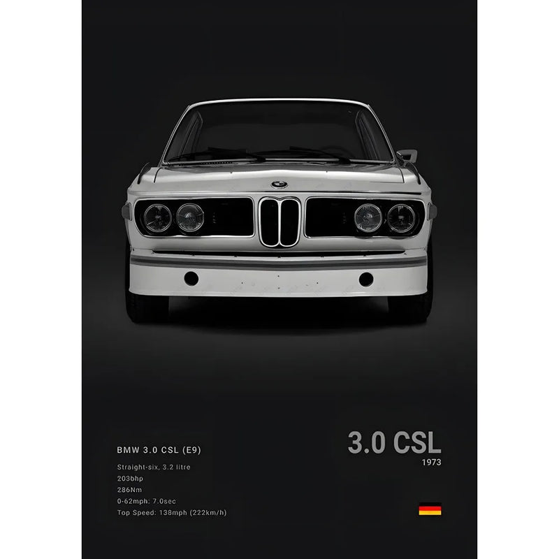 Luxury Black Classic latest sports car F80 M3 M4 M5 Z8 G80 B-BMW Cool Poster Home living room Wall Art Garage Room Decor