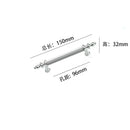 Modern Light Luxury European Wardrobe Cabinet Door Handle Drawer Shoe Cabinet Furniture Hardware Circular Tube Handle