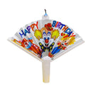 Birthday Cake Candle Creative Fan Candle Happy Birthday Surprise Candles Funny Wishing Candle Birthday Cake Candle Decor