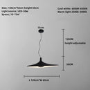Italian Postmodern Irregular Nordic LED Chandelier for Living Dining Room Bedroom Exhibition Hanging Lamp Black Decor Lights