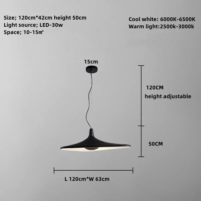 Italian Postmodern Irregular Nordic LED Chandelier for Living Dining Room Bedroom Exhibition Hanging Lamp Black Decor Lights
