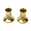 2pcs Taper Candle Holders Candlestick Silver Gold Rod Wax Base Fits Wedding Banquet Art Deco Candle Holder Home Decor