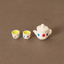 3/5/6pcs 1/12 Dollhouse Miniature Accessories Ceramics Tea Set Model Kitchen Tableware