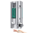 Wall Soap Liquid Dispenser No Drill Bathroom Shampoo and Conditioner Bottle Kitchen Dish Soap Detergent Container 1/2/3*200ML