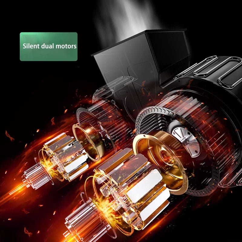 900mm Kitchen Range Hood Household Range Hood Side Suction Range Hood Wall Mounted Intelligent Cleaning Major Appliances