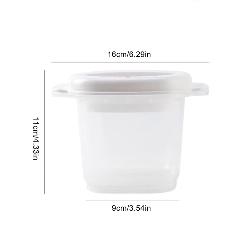 Microwave Oven Rice Cooker 700ML Multifunctional Steamer Hot Soup Cooking Bento Lunch Box Food Grade PP Kitchen Steaming Utensil