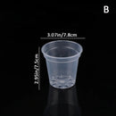 Home Garden Round Planter Pot Orchid Nursery Container Planter Container Transparent Orchid Container Round Starting Pot