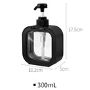 Portable Liquid Soap Dispensers Clear Dispenser Bottle Bathroom Hand Soap Dispenser Bottle Shampoo Shower Gel Soap Container