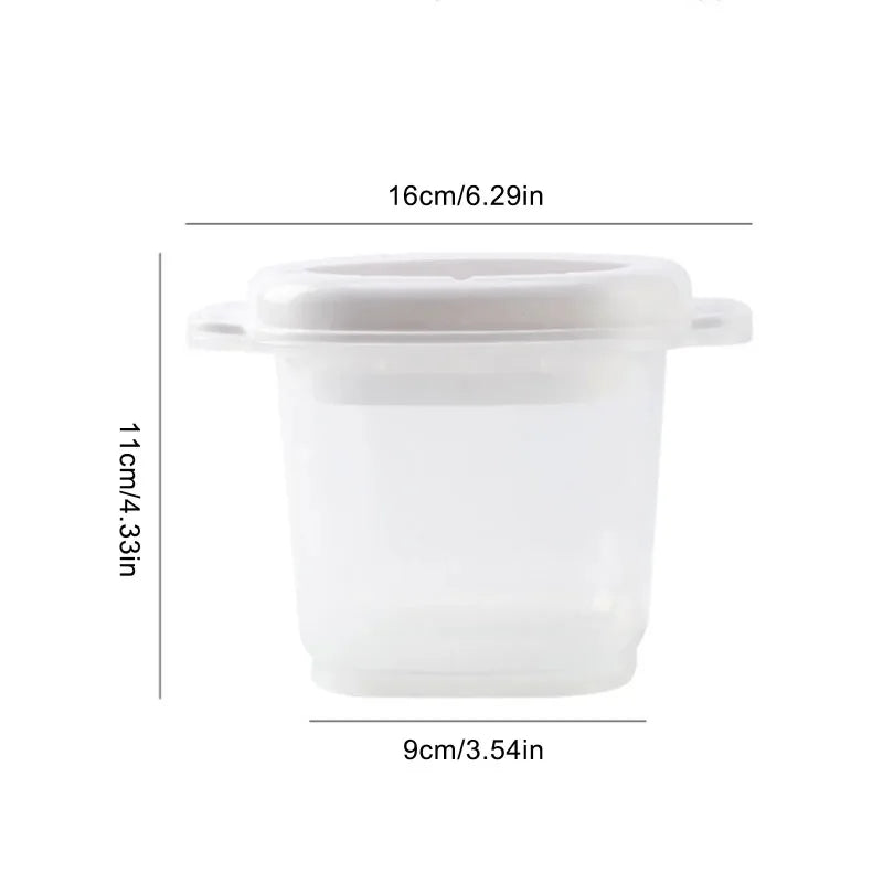 Microwave Oven Rice Cooker 700ML Multifunctional Steamer Hot Soup Cooking Bento Lunch Box Food Grade PP Kitchen Steaming Utensil