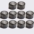 Pack of 10 Glass Small Tea Light Candle Holder for Table Decor,Home Decor,Church Housewarming Gifts Candle Holder Purple