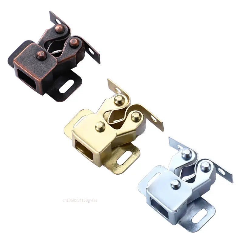 4pcs Push Open Catch Door Latch Kitchen Cabinet Touch Release Drawer Cupboard Lock Latches Bolts Self Locking Door Suction Home
