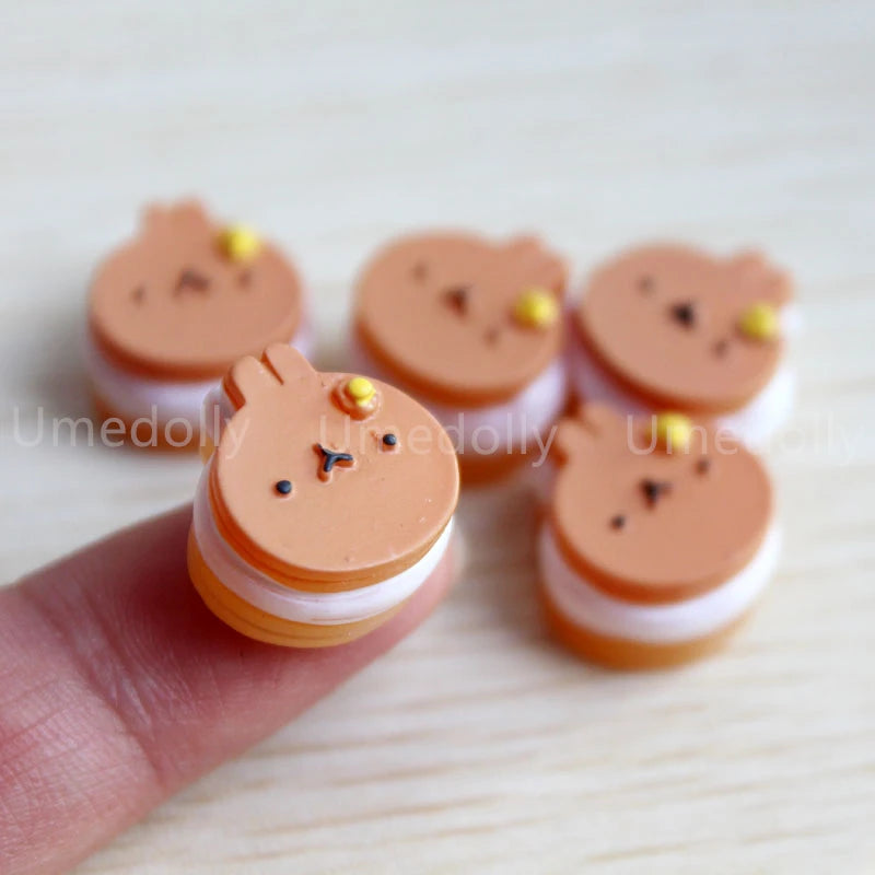 Cute Simulation 1/6 Miniature Dollhouse Cake Pizza Mini Bread Food For BJD Doll Kitchen Toy Accessories