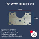 1/Hinge Repair Plate Cabinet Hinges Cupboard Door Fixing Mounting Plate Furniture Hardware Side Panel Hinges Repair