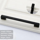 Aluminum Gold Furniture Handle Solid Cabinet Pulls Drawer Knobs Kitchen Door Cupboard Handle Pulls Modern Furniture Hardware