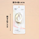 1Pc New 0-9 Number Birthday Candles Extended Big 3D Design Cake Candle Topper Decoration For Birthday Anniversary Celebration