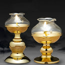 1pc Adjustable Metal Candle Holder Stand Mini Oil Lamp Candle Holder Accessories With Knob Control