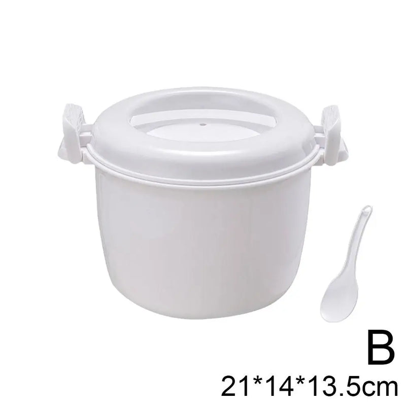 Microwave Rice Cooker Steamer Pot Pastamaker Microwave Veggie Cookware Cooking Soup Pressure Pots Bowl Micro Vegetable Container