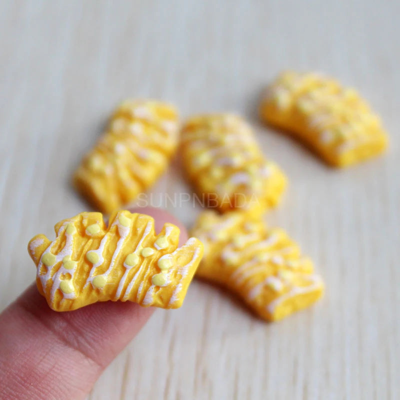 Cute Simulation 1/6 Miniature Dollhouse Cake Pizza Mini Bread Food For BJD Doll Kitchen Toy Accessories