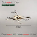 2024 new ceiling lamp Nordic modern LED lamp living room dining room bedroom lights ceiling chandelier