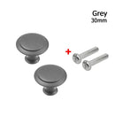 2pcs/lot Kitchen Cupboard Round Shape Furniture Fitting Cabinet Cabinet Pulls Wardrobe Pulls Drawer Knob Door Handle