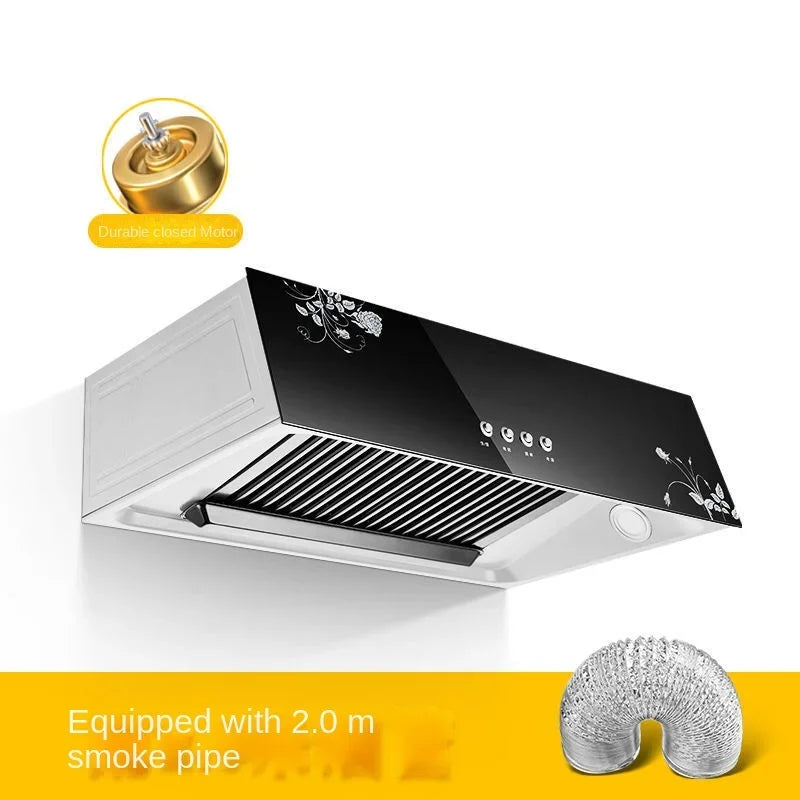 Suction Range Hood Household Kitchen Range Hood Chinese Small Automatic Cleaning Range Hood