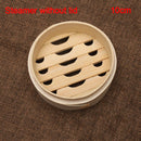 10/13/15cm  Chinese Dumplings Bamboo Steamer Cooker with Lid Dimsum Steamer Fish Rice Vegetable Basket Kitchen Cooking Tools
