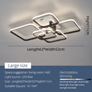 Modern Led Chandeliers Ceiling For Living Room Bedroom Study Room AC90-260V indoor lighting Led Chandelier Lamp Black and White