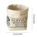 Fabric Flower Pots Cover Storage Bag Storage Box Can Wash Flower Device Creative Desktop Plant Bag Home Decoration Accessories