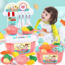 22Pcs Plastic Mini Kids Cooking Toys Set with Play Pots and Pans Cookware Utensils Kids Kitchen Pretend Play Toys for Kids